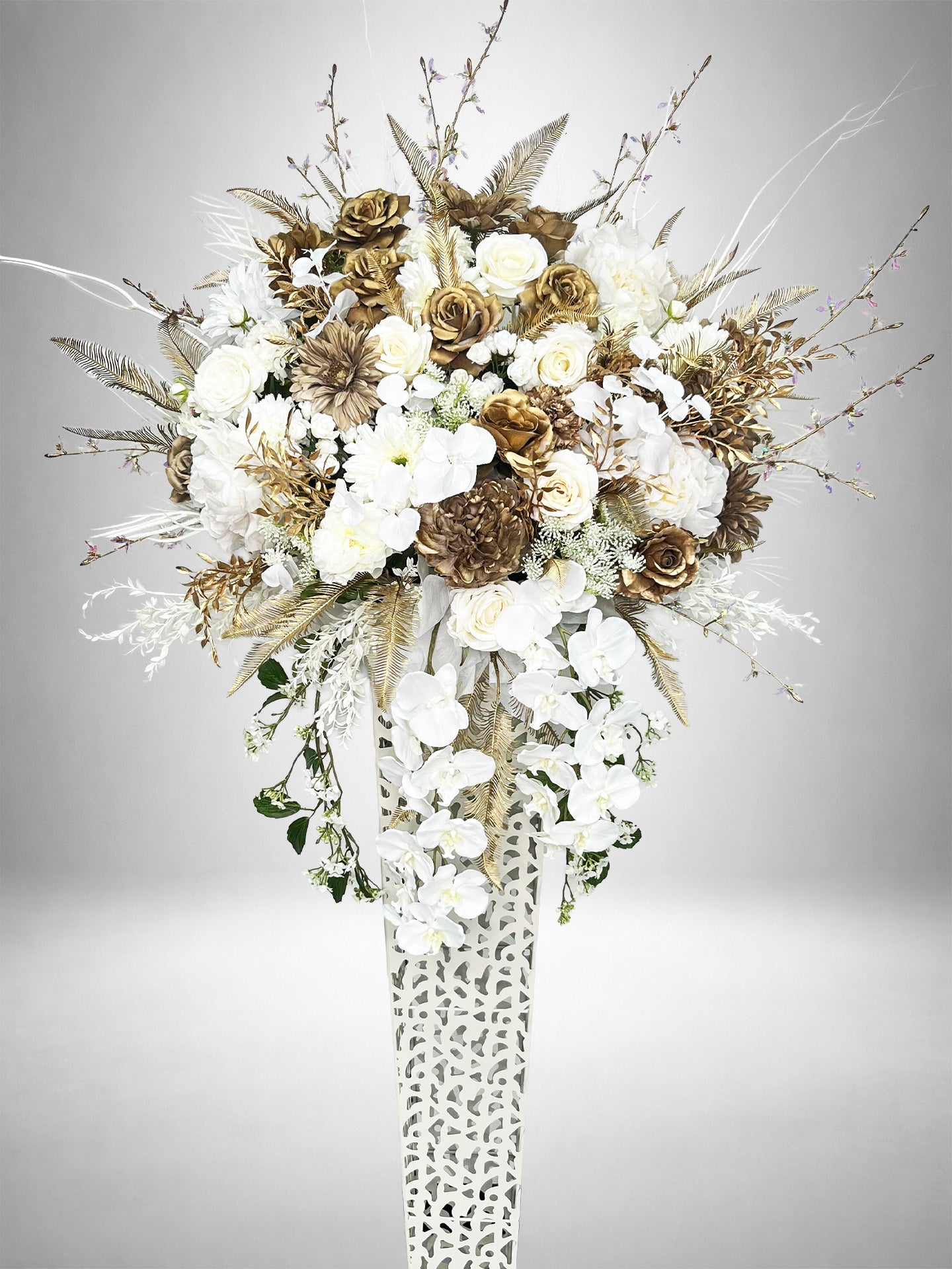 Re:Bloom] ホワイトゴールドリュクススタンド – HANA GARDEN TOKYO