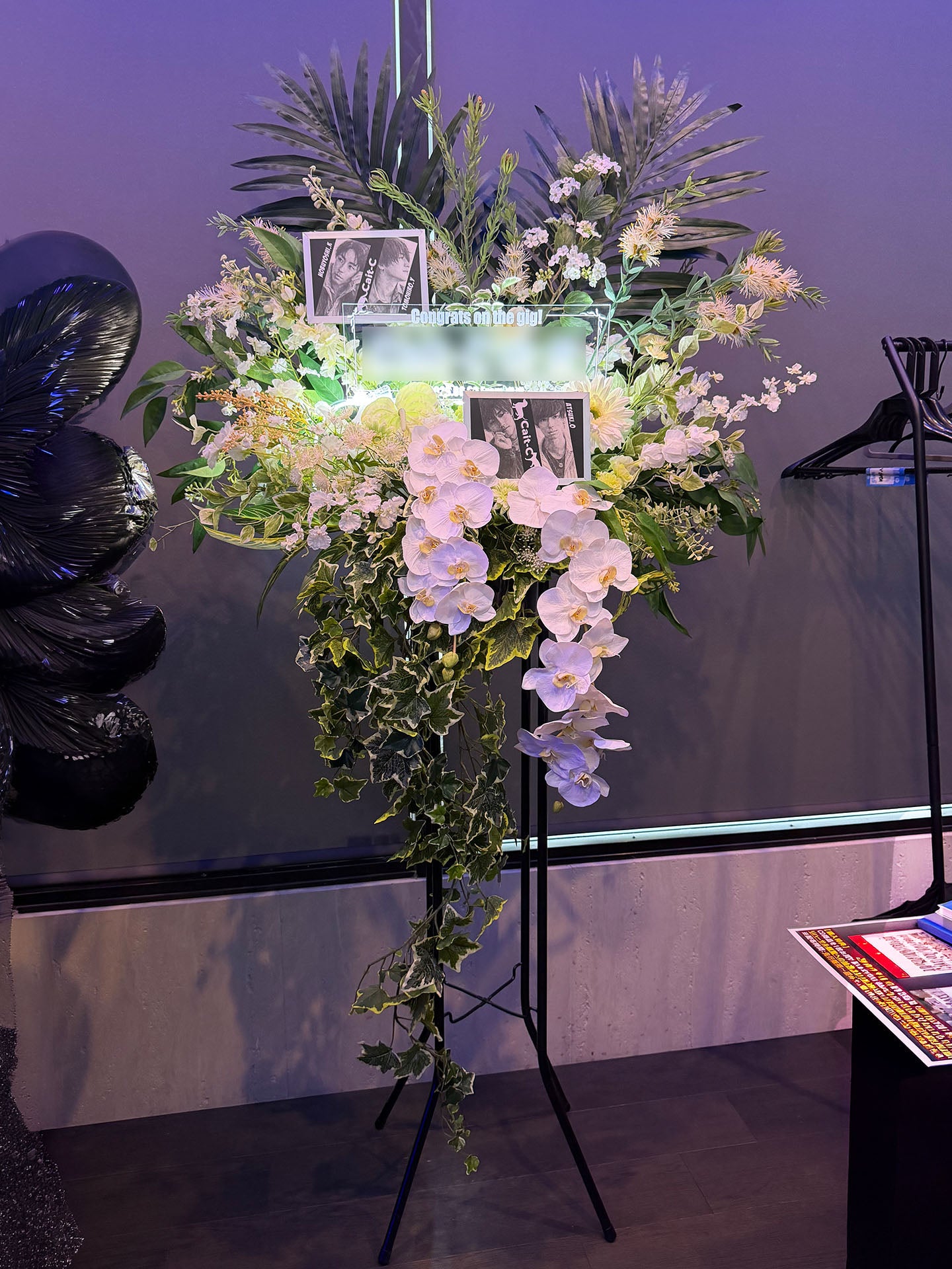 YOKOHAMA ReNY betaへお届けしたオーダーメイドのフラワースタンド|HANA GARDEN TOKYO