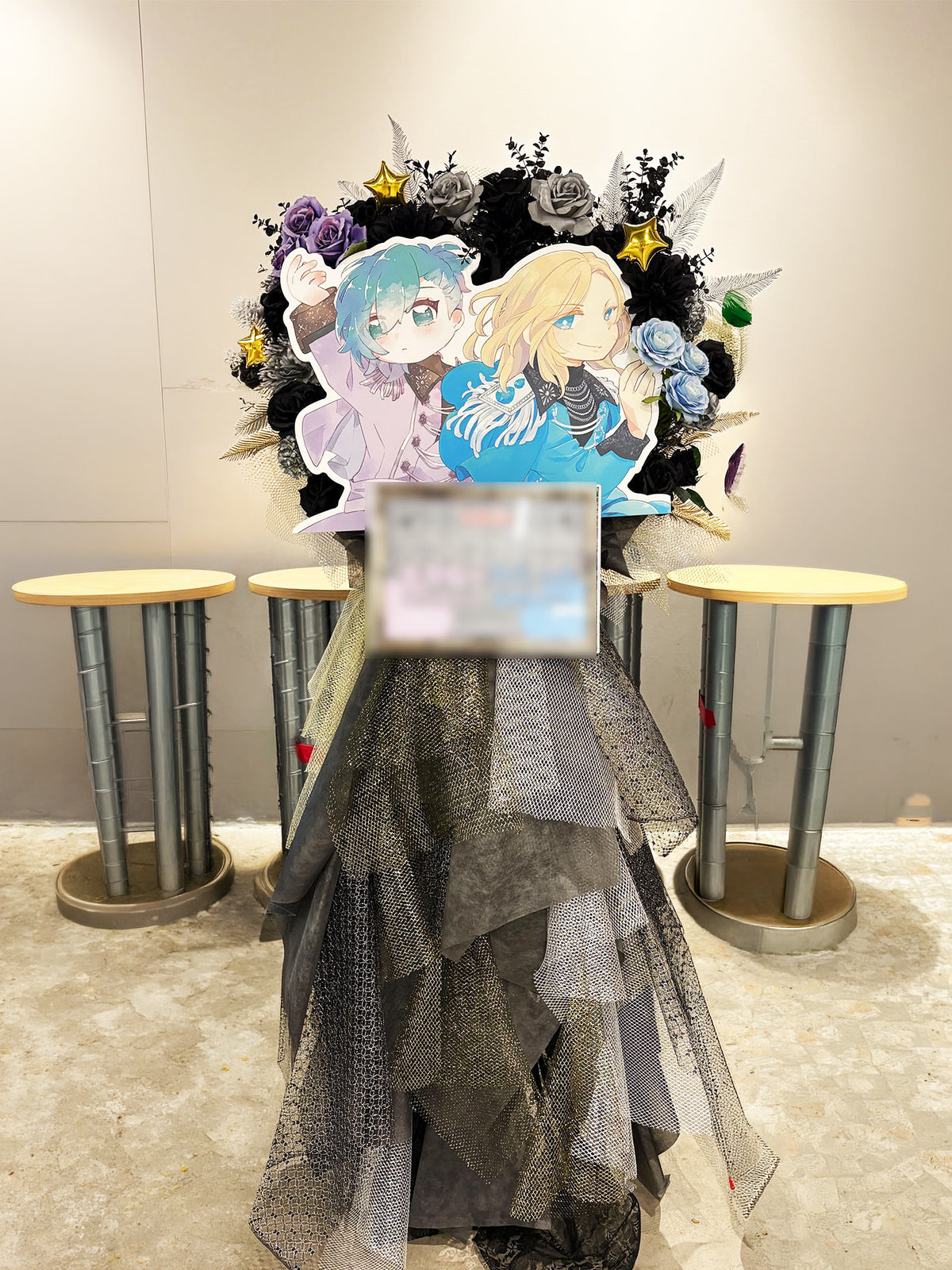 LaLa arena TOKYO-BAYへお届けしたオーダーメイドのフラワースタンド|HANA GARDEN TOKYO