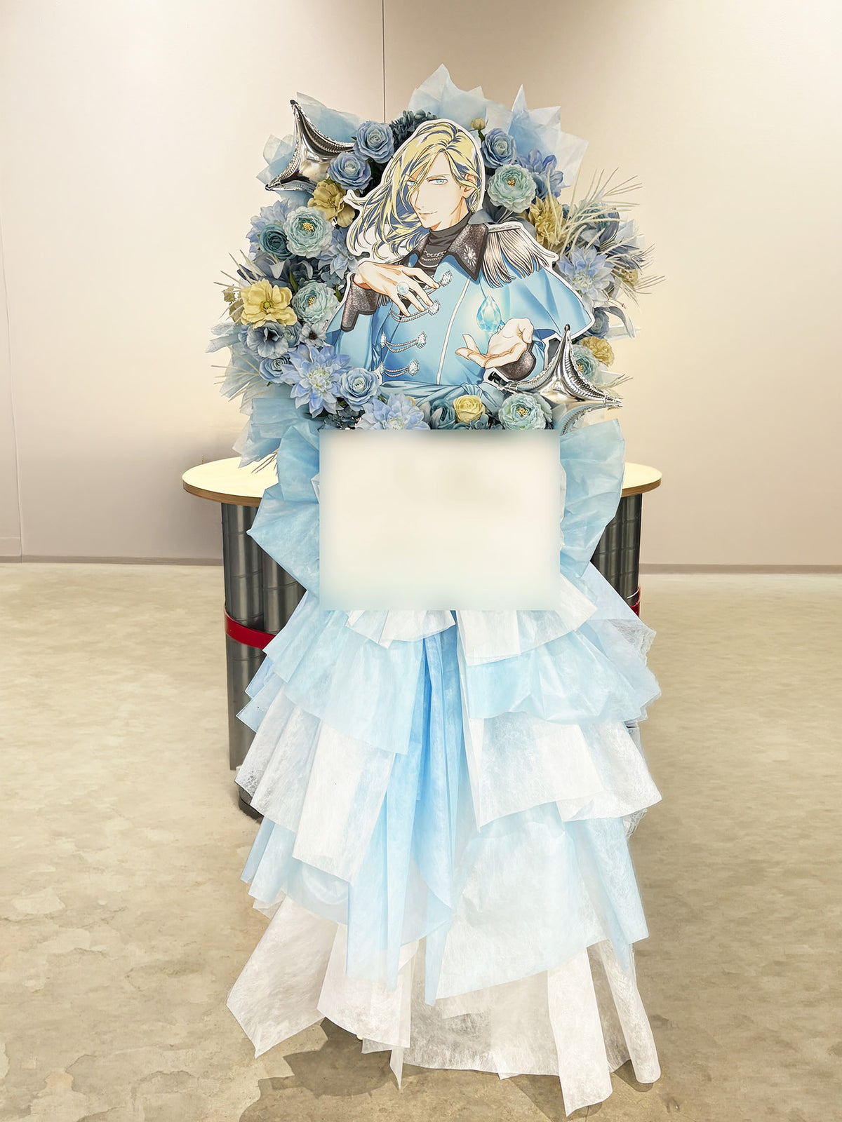 LaLa arena TOKYO-BAYへお届けしたオーダーメイドのフラワースタンド|HANA GARDEN TOKYO