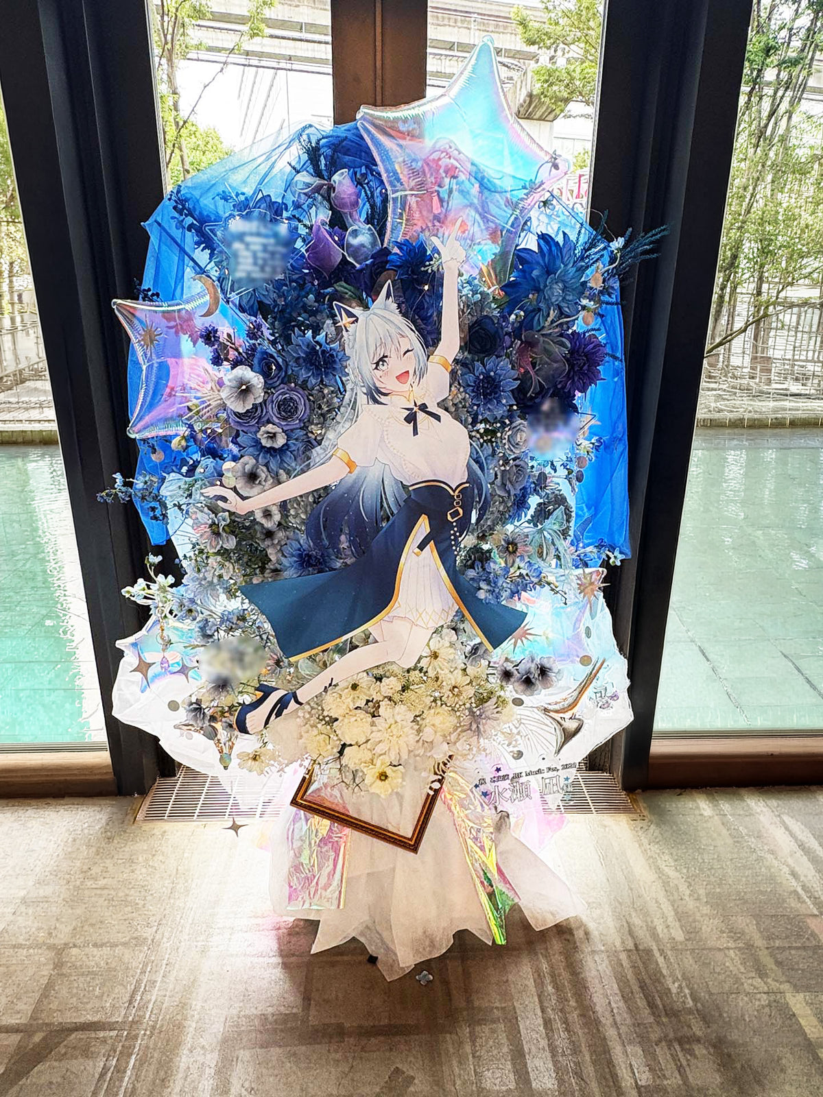 TACHIKAWA STAGE GARDENへお届けしたオーダーメイドのフラワースタンド|HANA GARDEN TOKYO