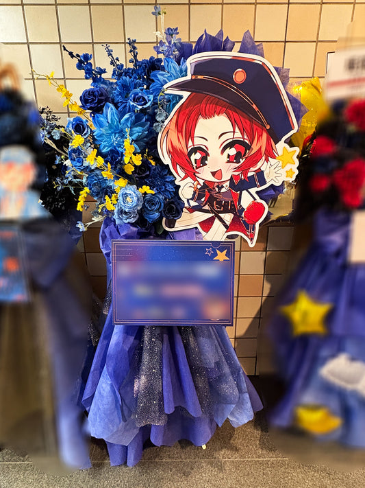 両国国技館へお届けしたオーダーメイドのフラワースタンド|HANA GARDEN TOKYO