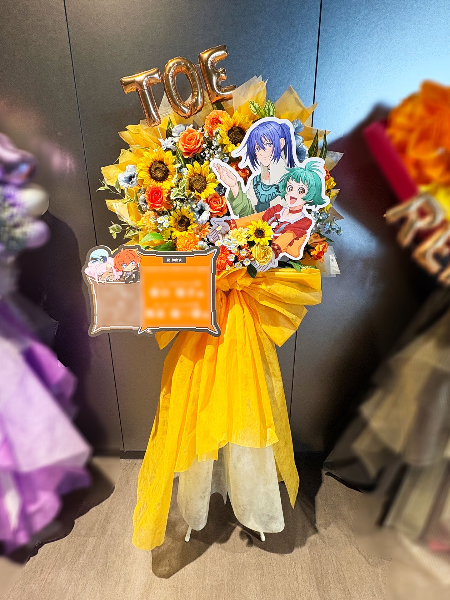 横浜BUNTAIへお届けしたオーダーメイドのフラワースタンド|HANA GARDEN TOKYO