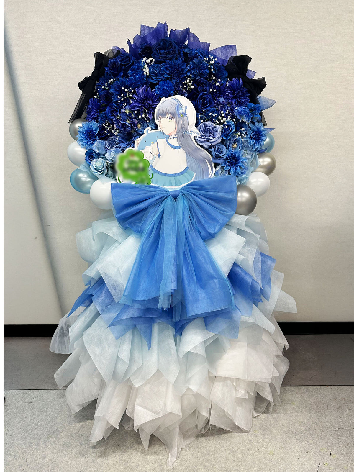 クリームライブ浅草へお届けしたオーダーメイドのフラワースタンド|HANA GARDEN TOKYO