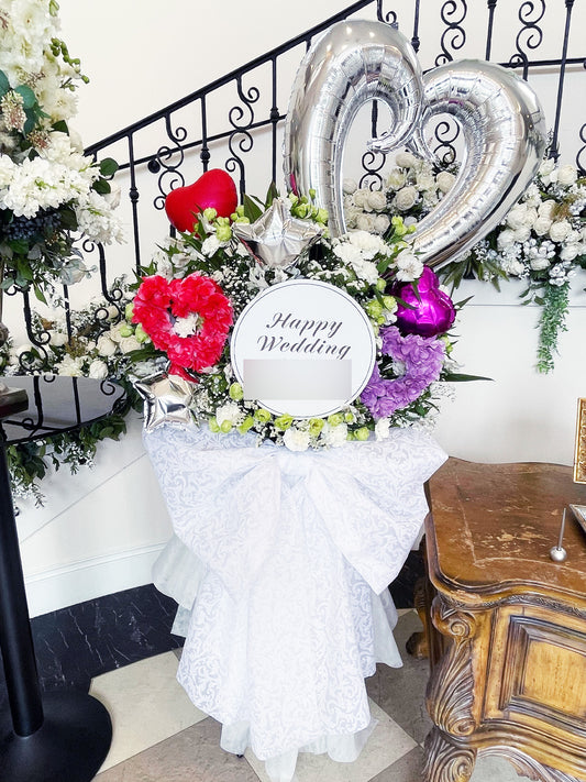 HANA GARDEN TOKYOのオーダーメイドスタンド花事例|ライブや公演を彩るオリジナルデザイン