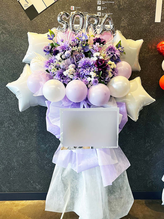 HANA GARDEN TOKYOのオーダーメイドスタンド花事例|ライブや公演を彩るオリジナルデザイン