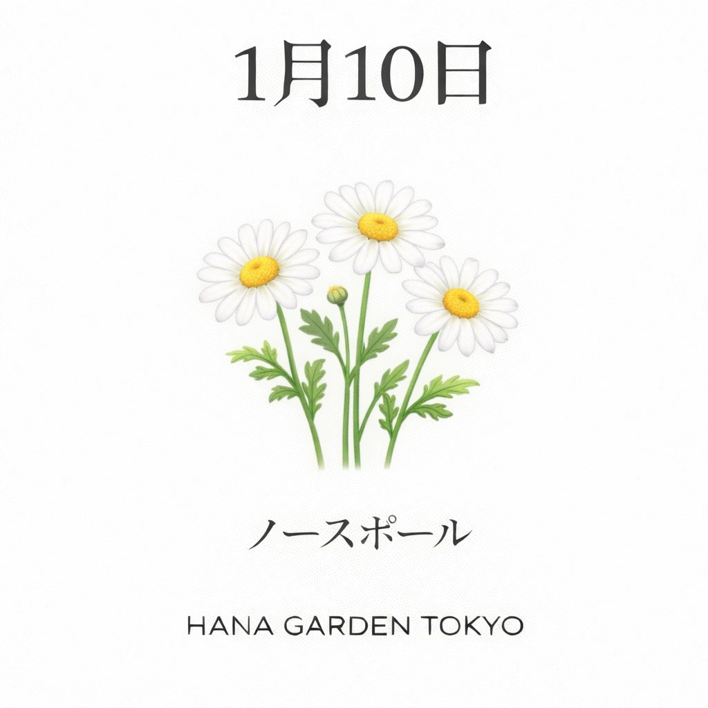 1月10日の誕生花はノースポール｜清らかな想いを映す冬の花