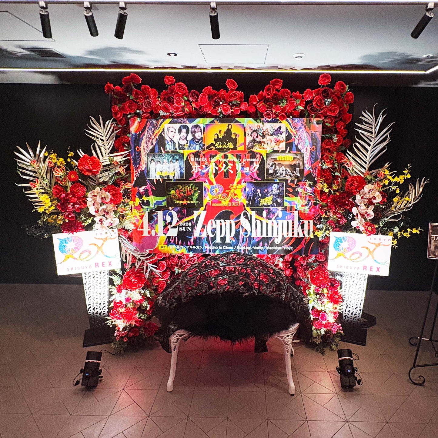 フォトスポット制作・空間演出の施工事例（ライブ会場・展示会・撮影美術）