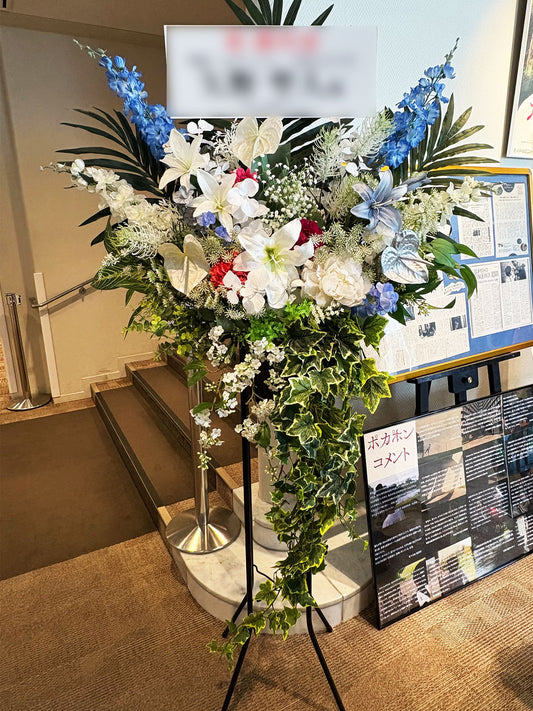 K's cinemaへお届けしたオーダーメイドのフラワースタンド｜HANA GARDEN TOKYO
