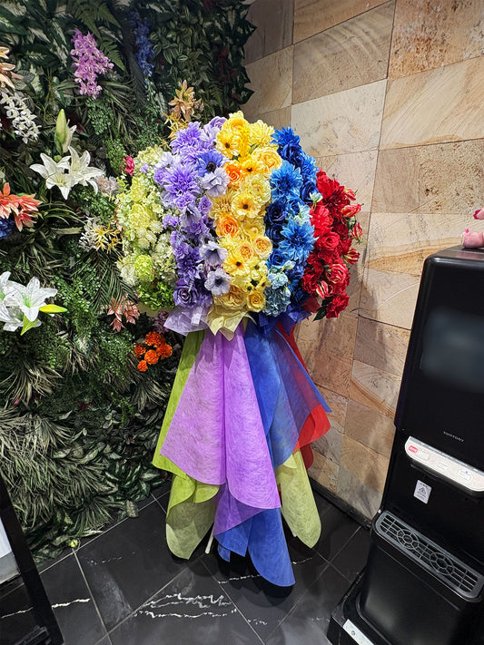 パセラリゾーツへお届けしたオーダーメイドのフラワースタンド｜HANA GARDEN TOKYO