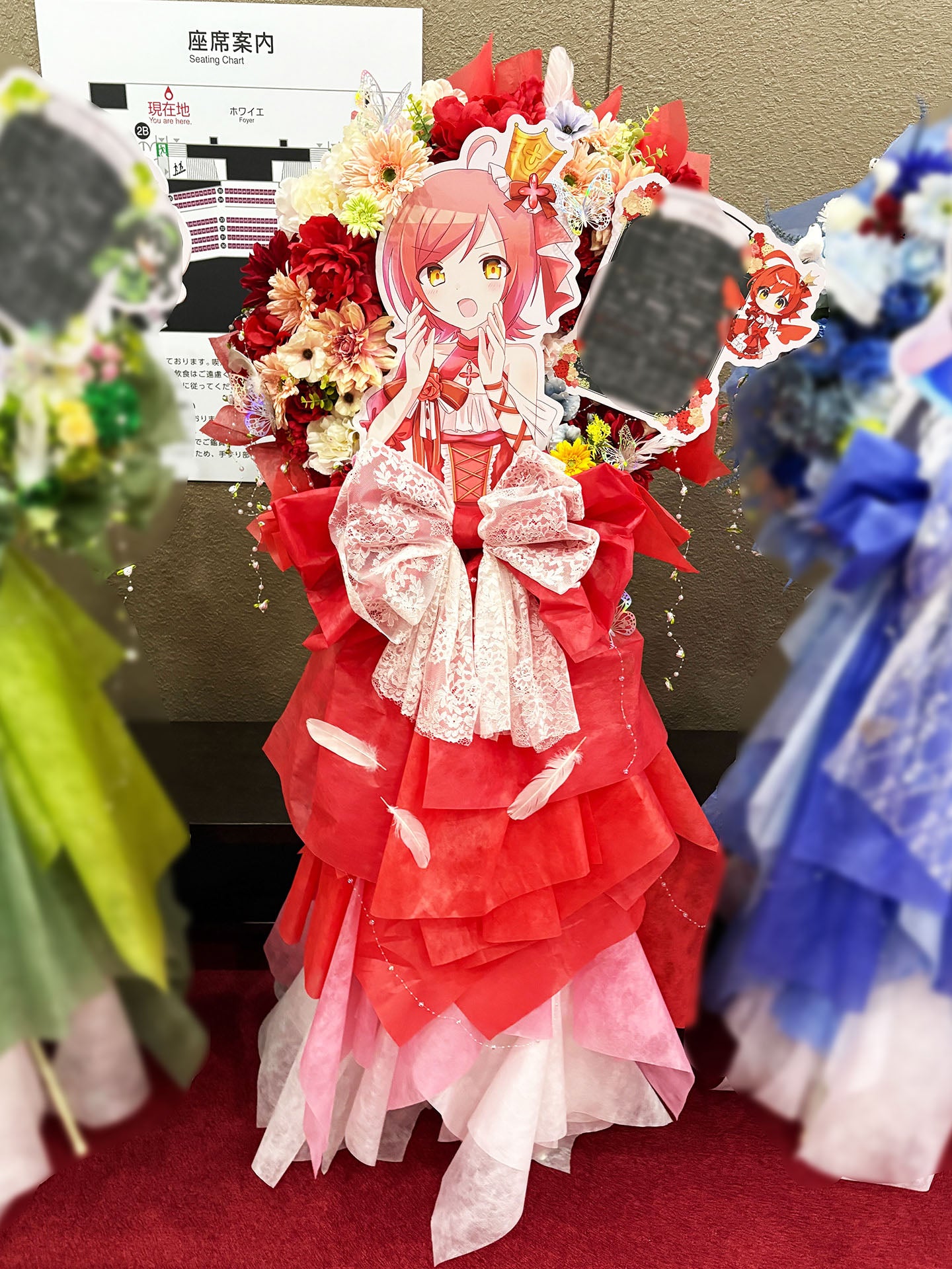 戸田市文化会館へお届けしたオーダーメイドのフラワースタンド｜HANA GARDEN TOKYO
