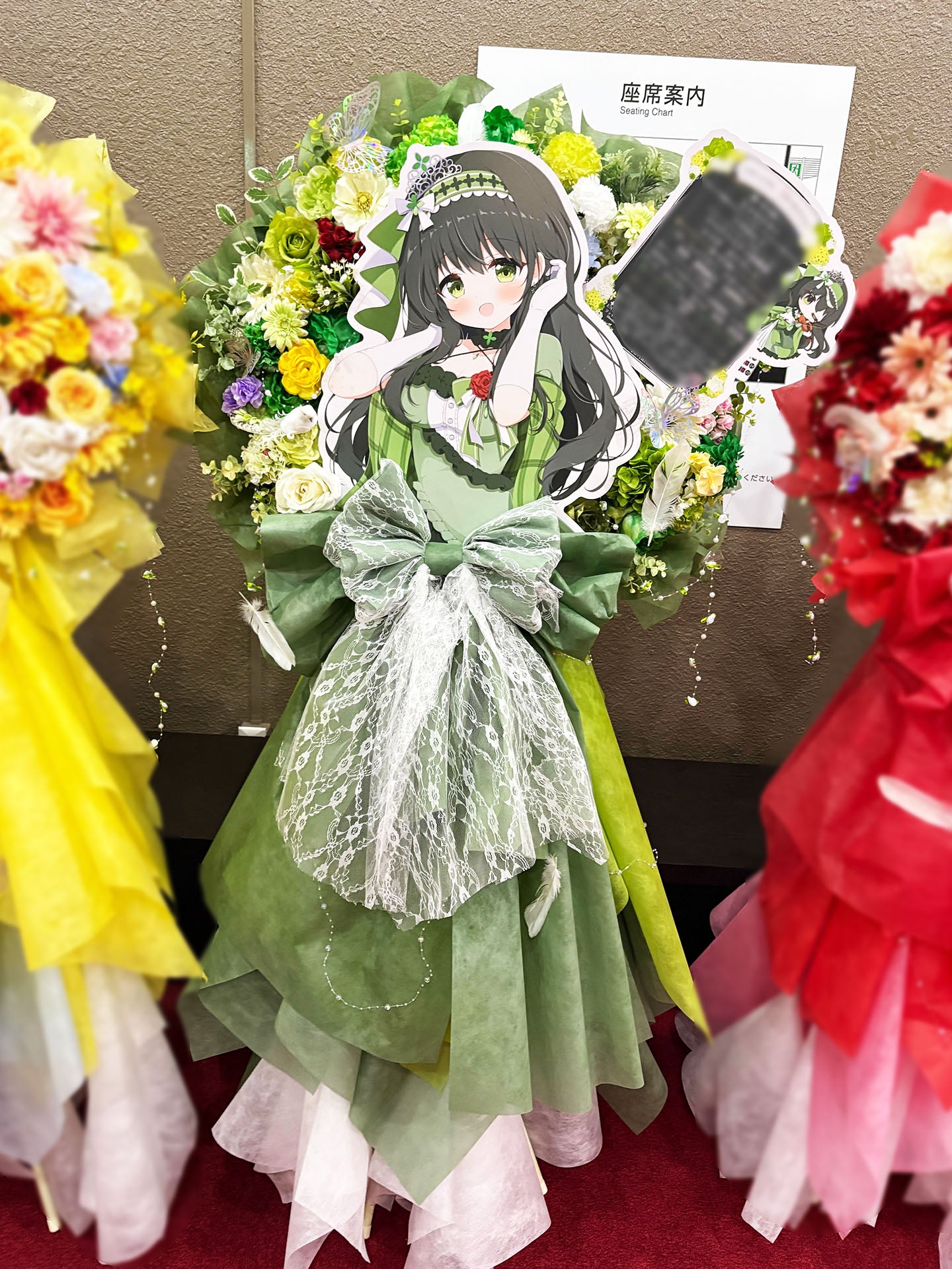 戸田市文化会館へお届けしたオーダーメイドのフラワースタンド｜HANA GARDEN TOKYO