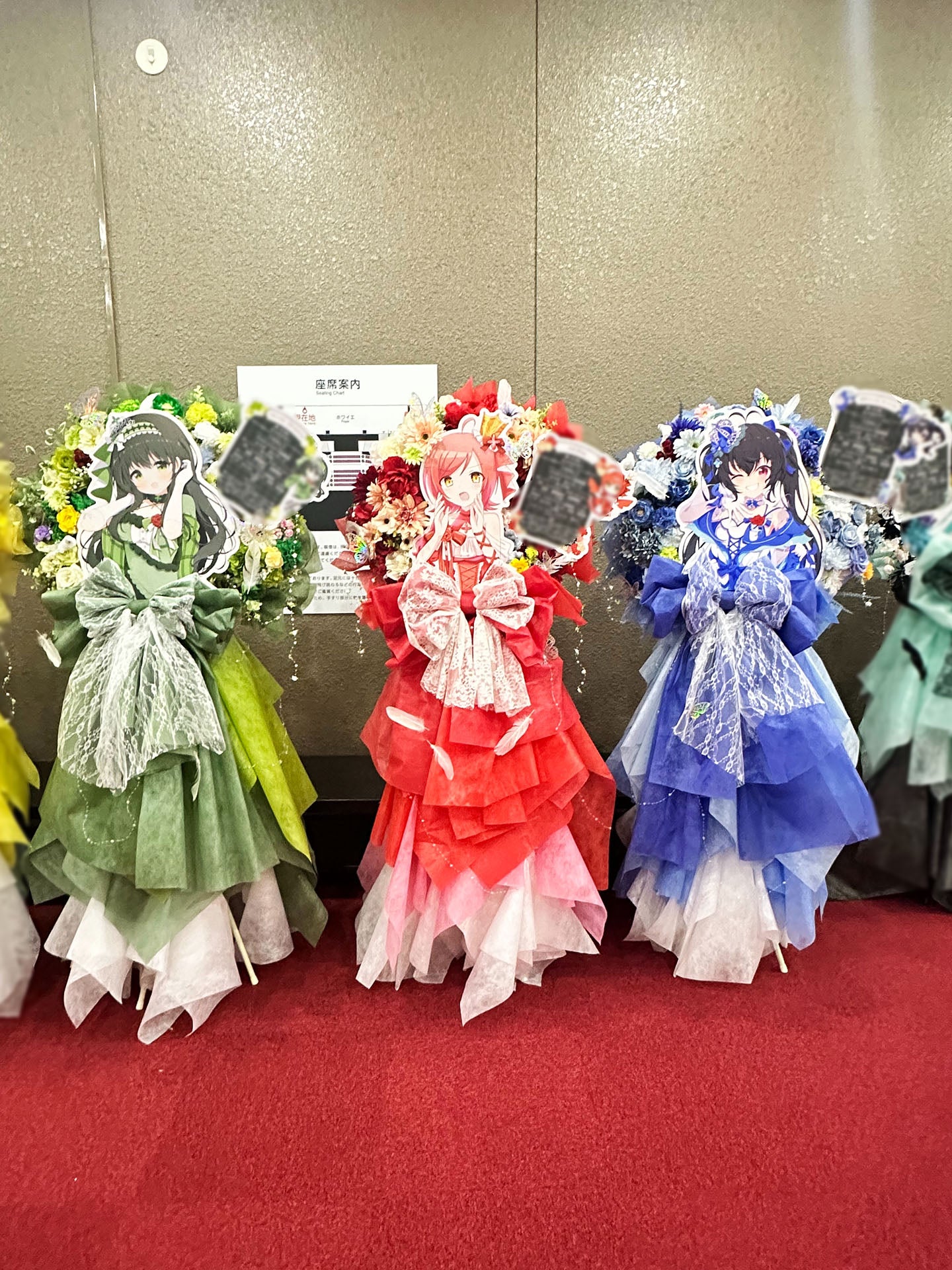 戸田市文化会館へお届けしたオーダーメイドのフラワースタンド｜HANA GARDEN TOKYO