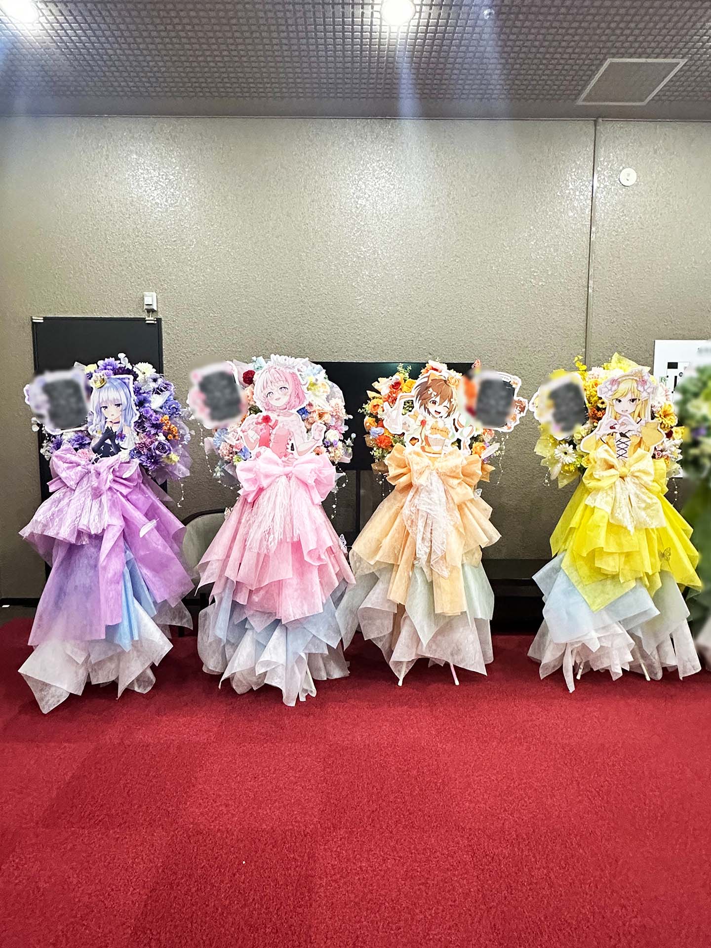 戸田市文化会館へお届けしたオーダーメイドのフラワースタンド｜HANA GARDEN TOKYO