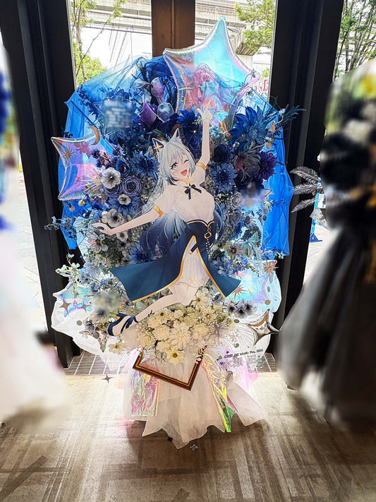 TACHIKAWA STAGE GARDENへお届けしたオーダーメイドのフラワースタンド｜HANA GARDEN TOKYO