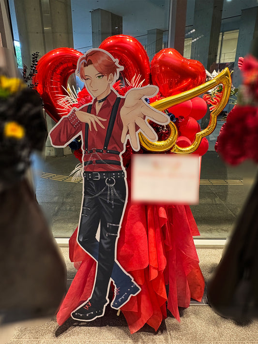 京王アリーナTOKYOへお届けしたオーダーメイドのフラワースタンド｜HANA GARDEN TOKYO