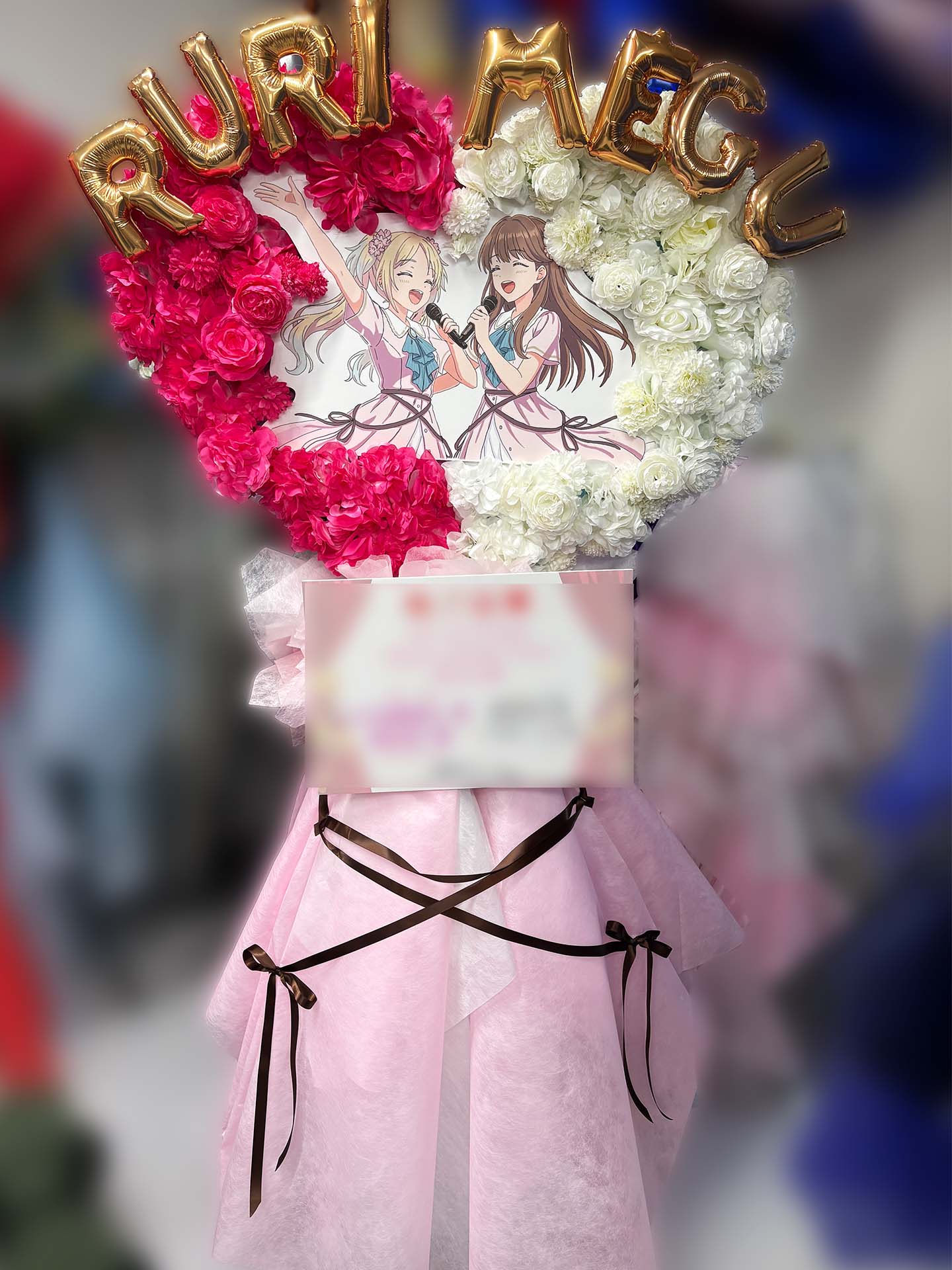 ベルーナドームへお届けしたオーダーメイドのフラワースタンド｜HANA GARDEN TOKYO