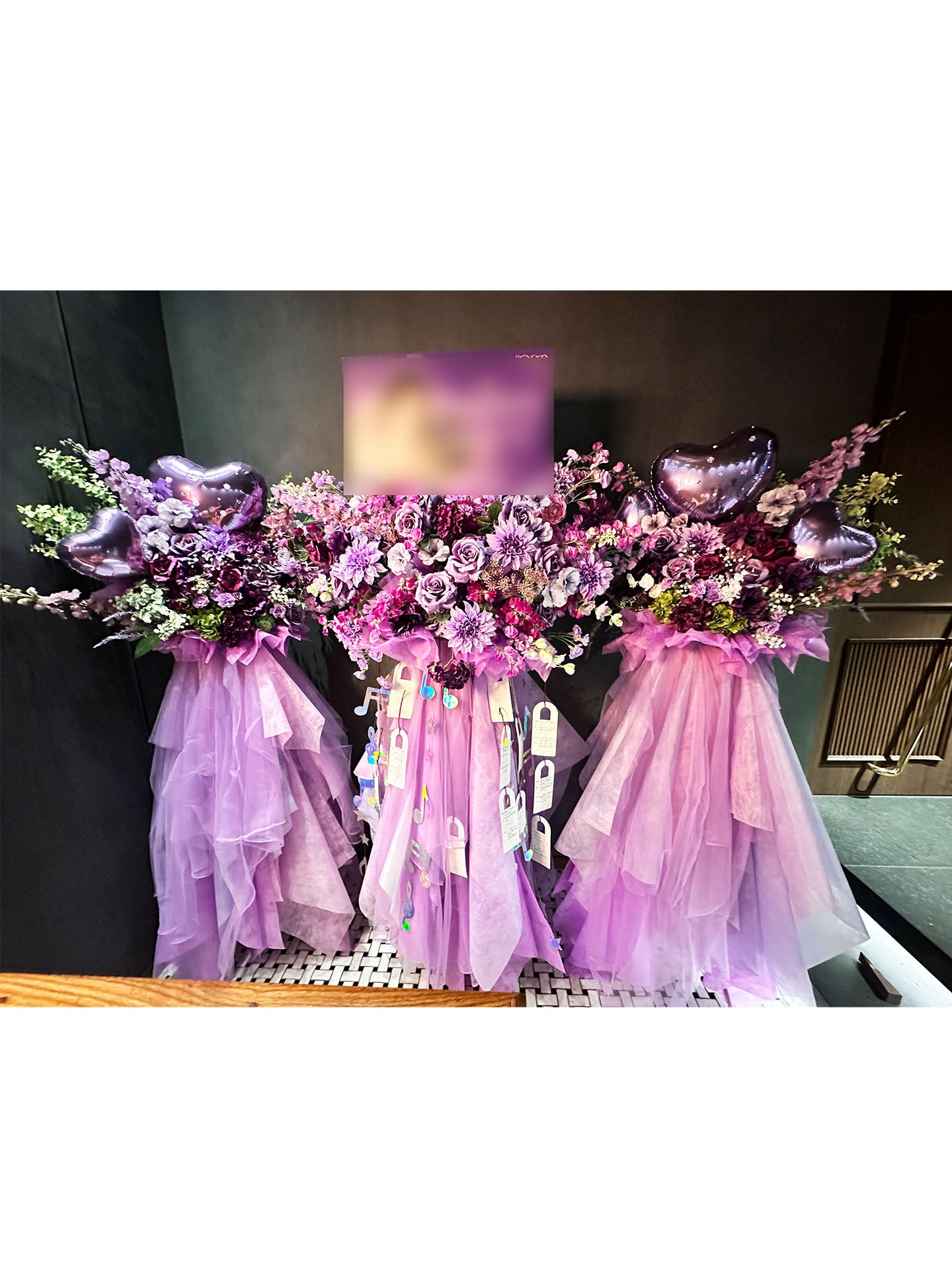 GRIT AT SHIBUYAへお届けしたオーダーメイドのフラワースタンド｜HANA GARDEN TOKYO