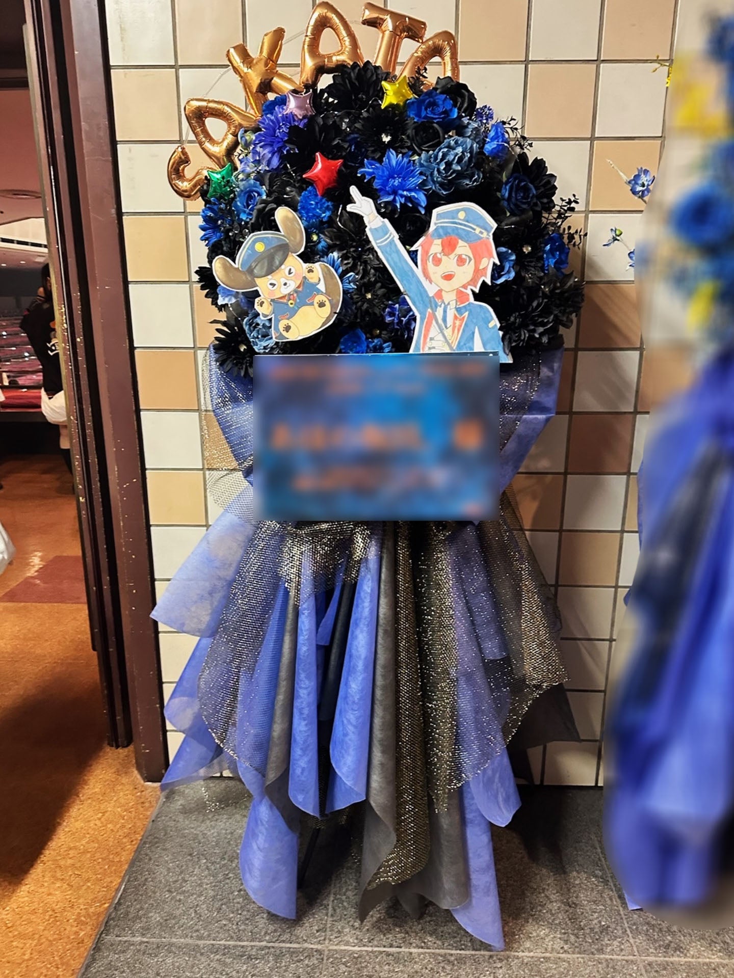 両国国技館へお届けしたオーダーメイドのフラワースタンド｜HANA GARDEN TOKYO