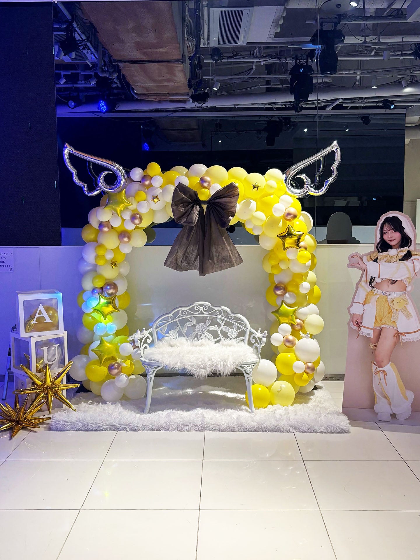 渋谷DAIAへお届けしたオーダーメイドのフラワースタンド｜HANA GARDEN TOKYO