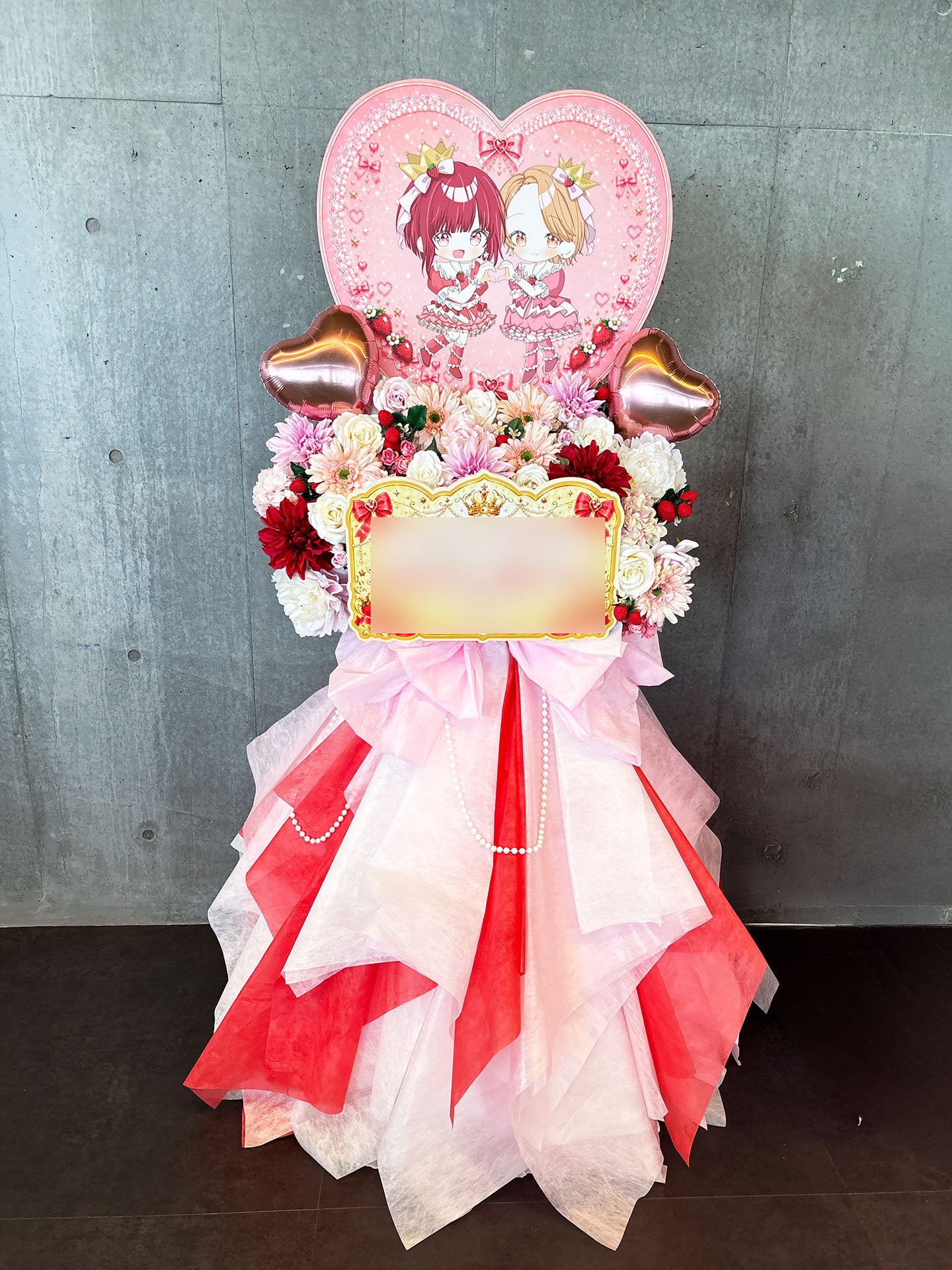 SGC HALL ARIAKEへお届けしたオーダーメイドのフラワースタンド｜HANA GARDEN TOKYO