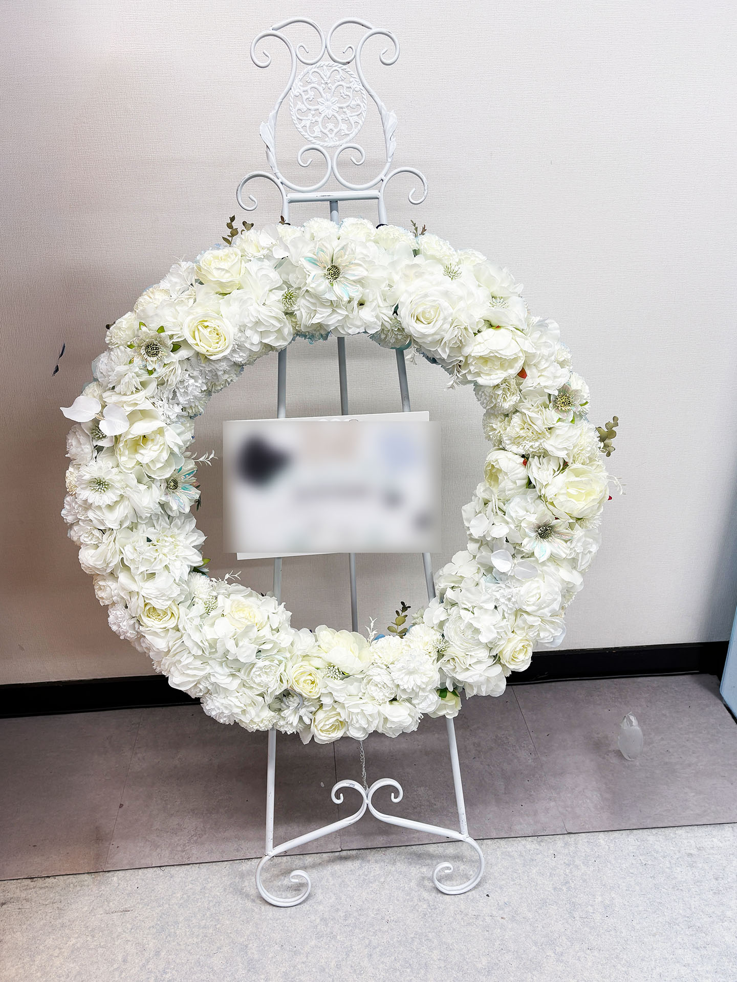 川崎へお届けしたオーダーメイドのフラワースタンド｜HANA GARDEN TOKYO