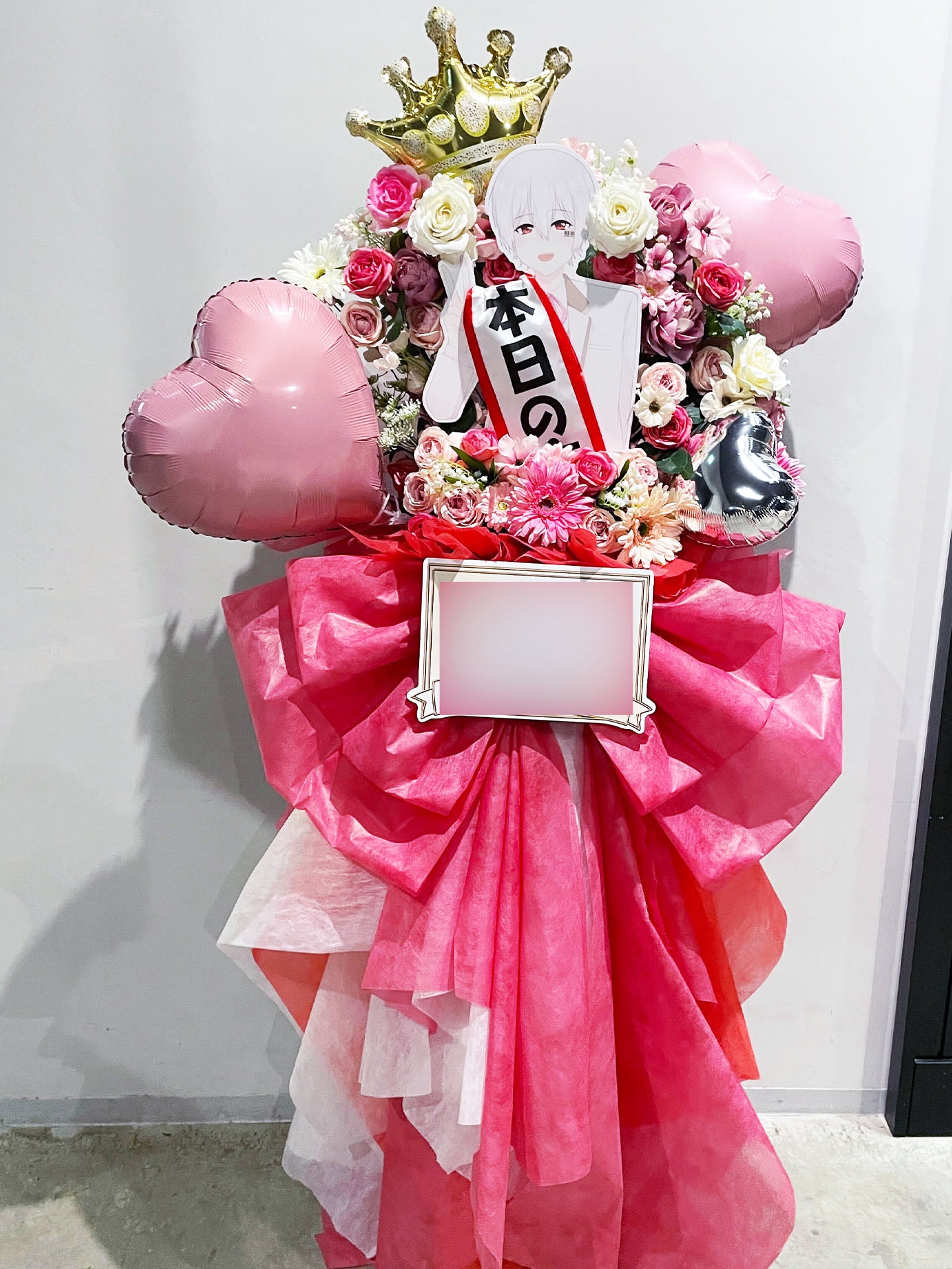 HANA GARDEN TOKYOのオーダーメイドスタンド花事例｜ライブや公演を彩るオリジナルデザイン