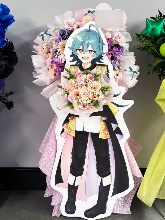 HANA GARDEN TOKYOのオーダーメイドスタンド花事例｜ライブや公演を彩るオリジナルデザイン