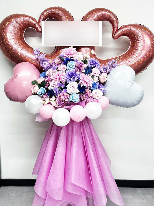 HANA GARDEN TOKYOのオーダーメイドスタンド花事例｜ライブや公演を彩るオリジナルデザイン